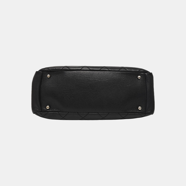 CC TIMELESS SOFT Quilted Grained Calfskin Black