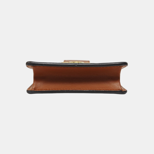 DAUPHINE Monogram Coated Canvas Brown Wallet