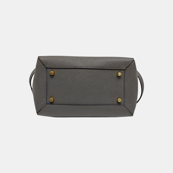 BELT Mini Calfskin Gray