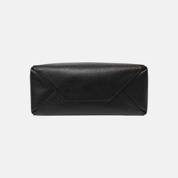 Authenticated pre-owned  VERTICAL CABAS Small Calfskin Black - Tote Bag at Looply