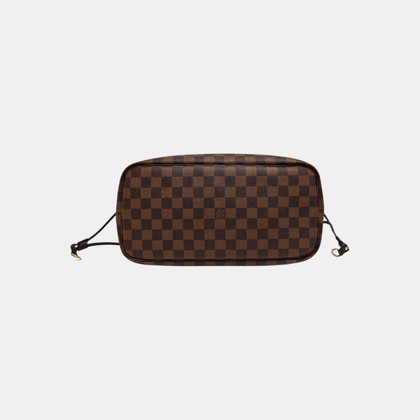 NEVERFULL MM Damier Ebene Coated Canvas Brown