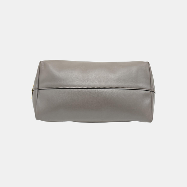 Calfskin Tote Bag Gray
