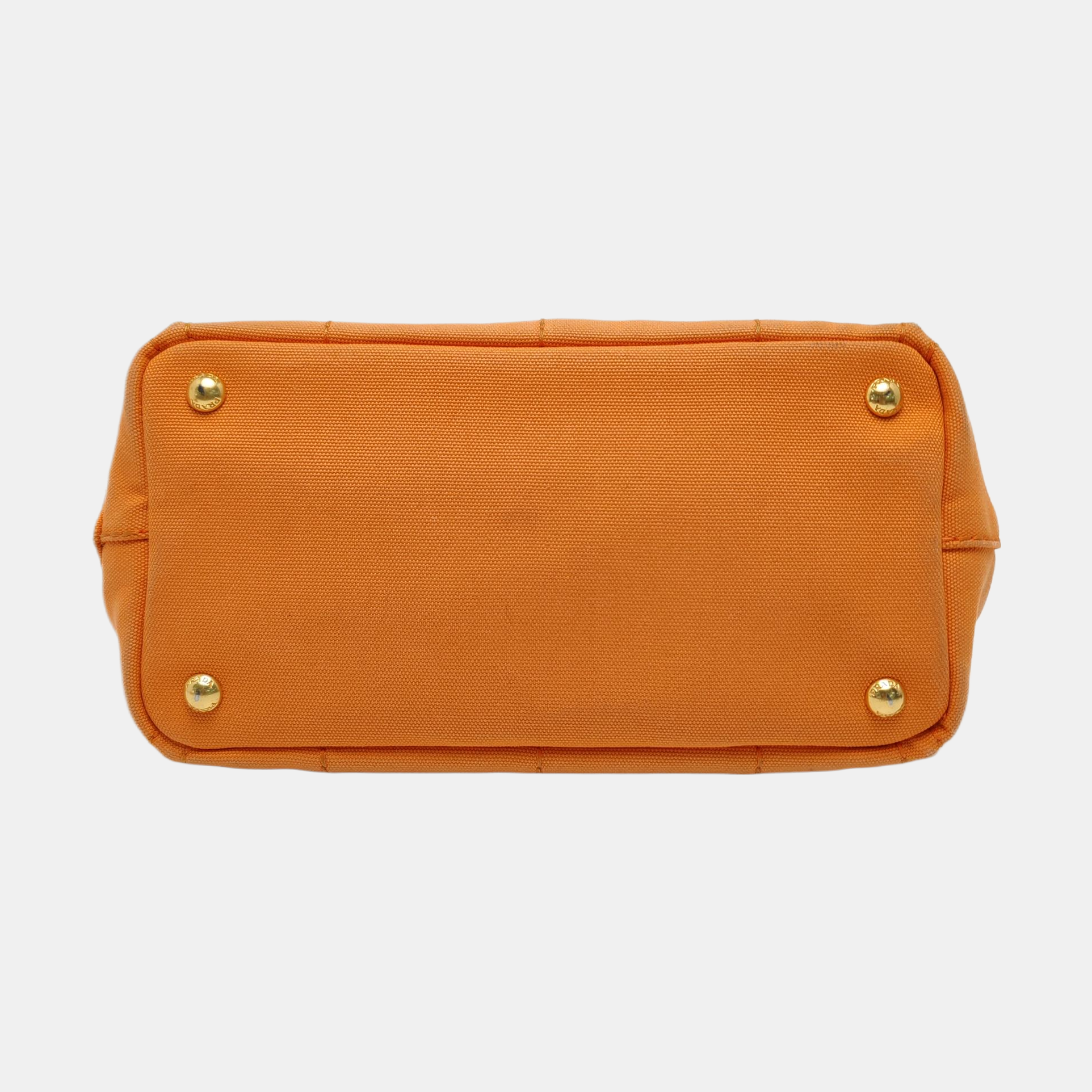 Denim Quilted Canvas Orange