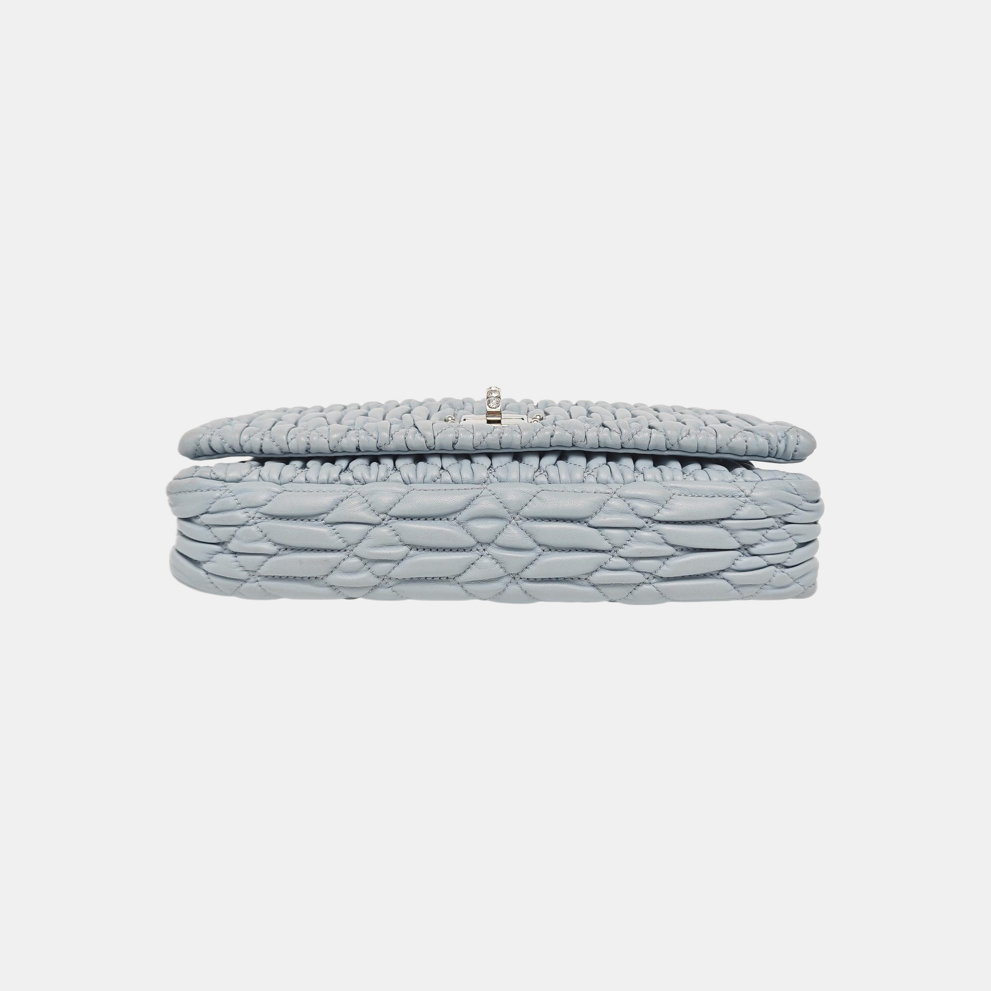 Crystal Lambskin Blue