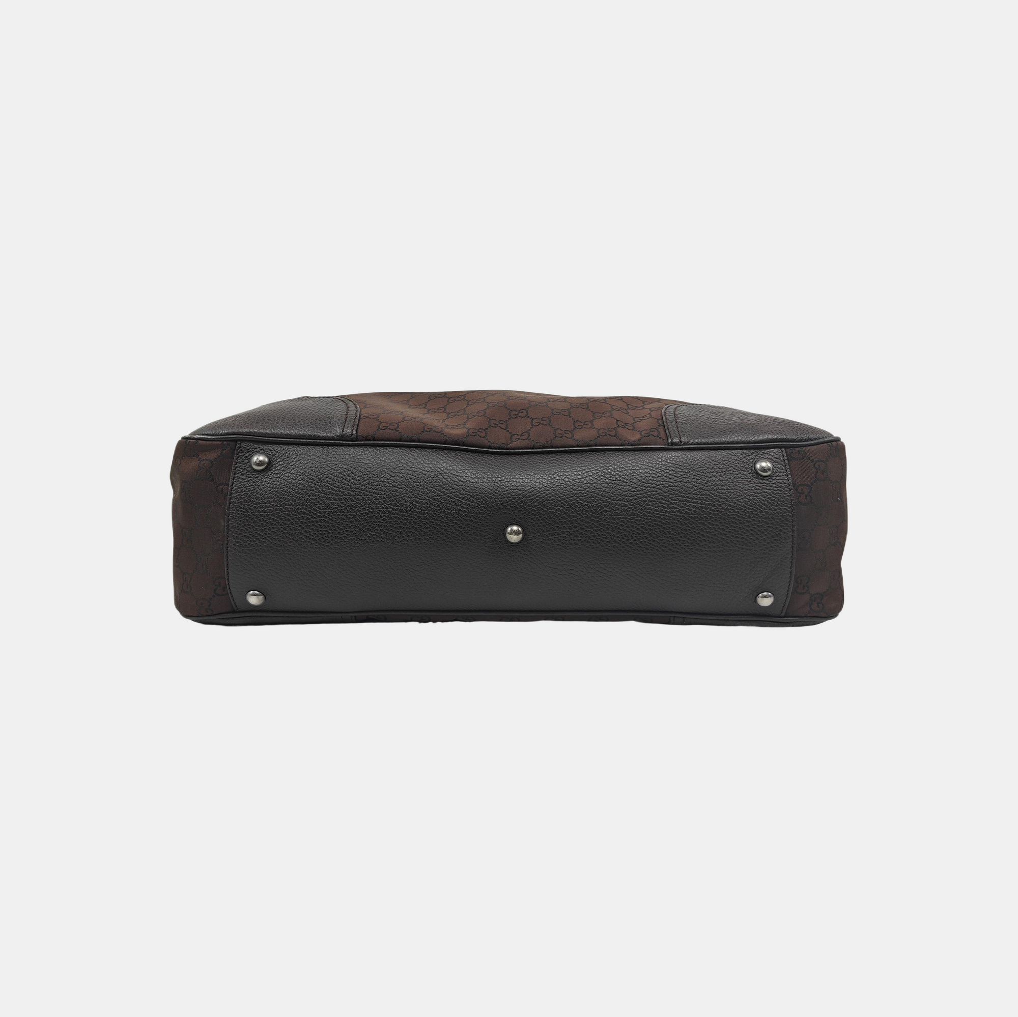 Princy Monogram Fabric Brown