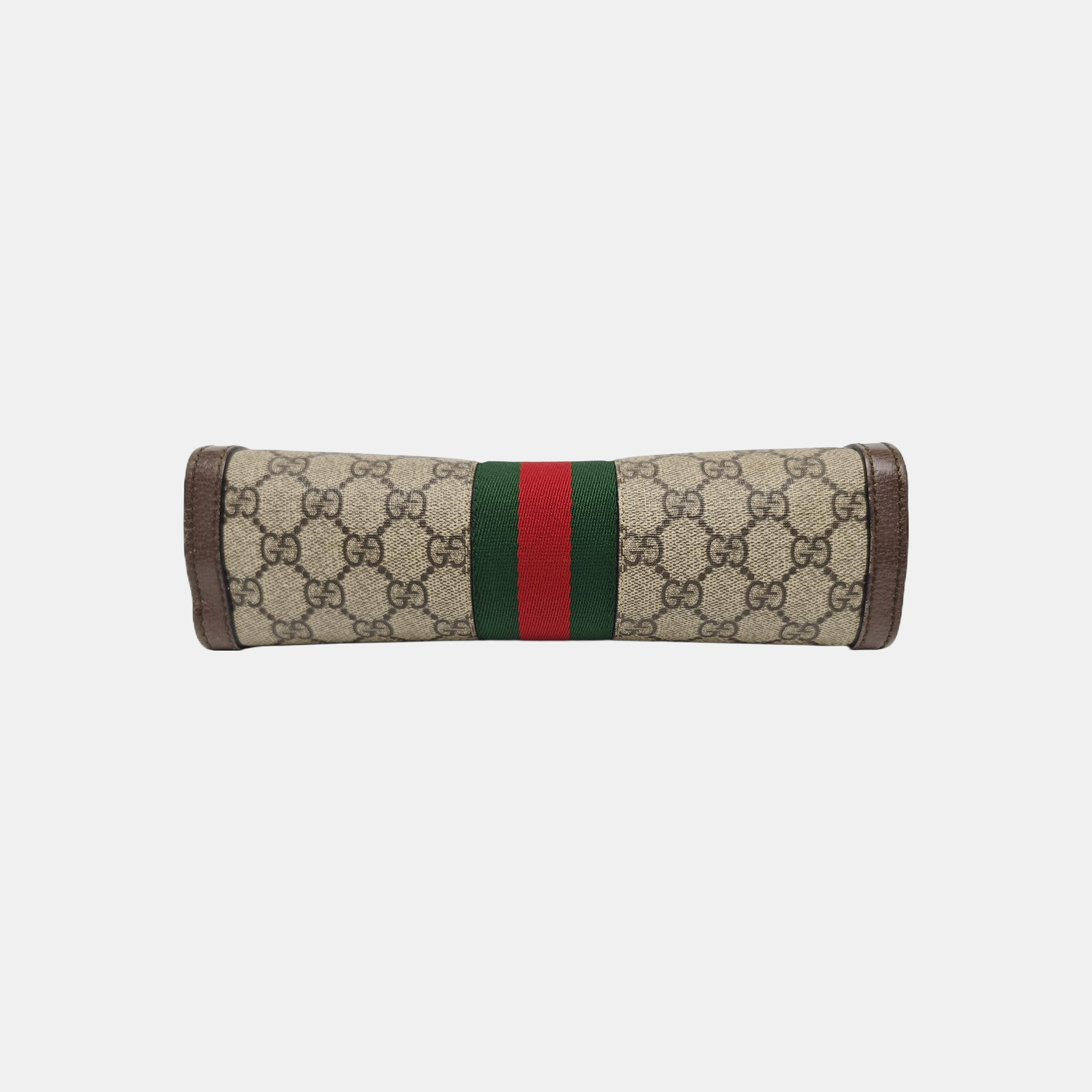 Ophidia Small Monogram Coated Canvas Beige