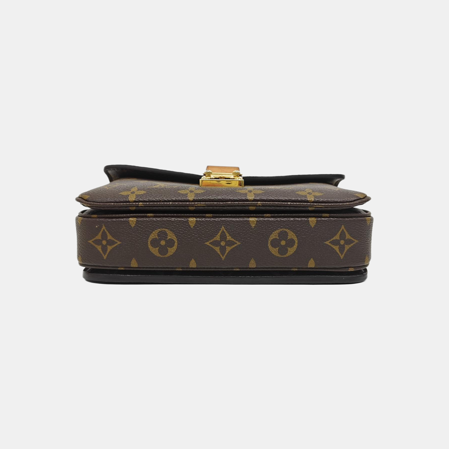 MÉTIS EAST WEST Monogram Coated Canvas Brown