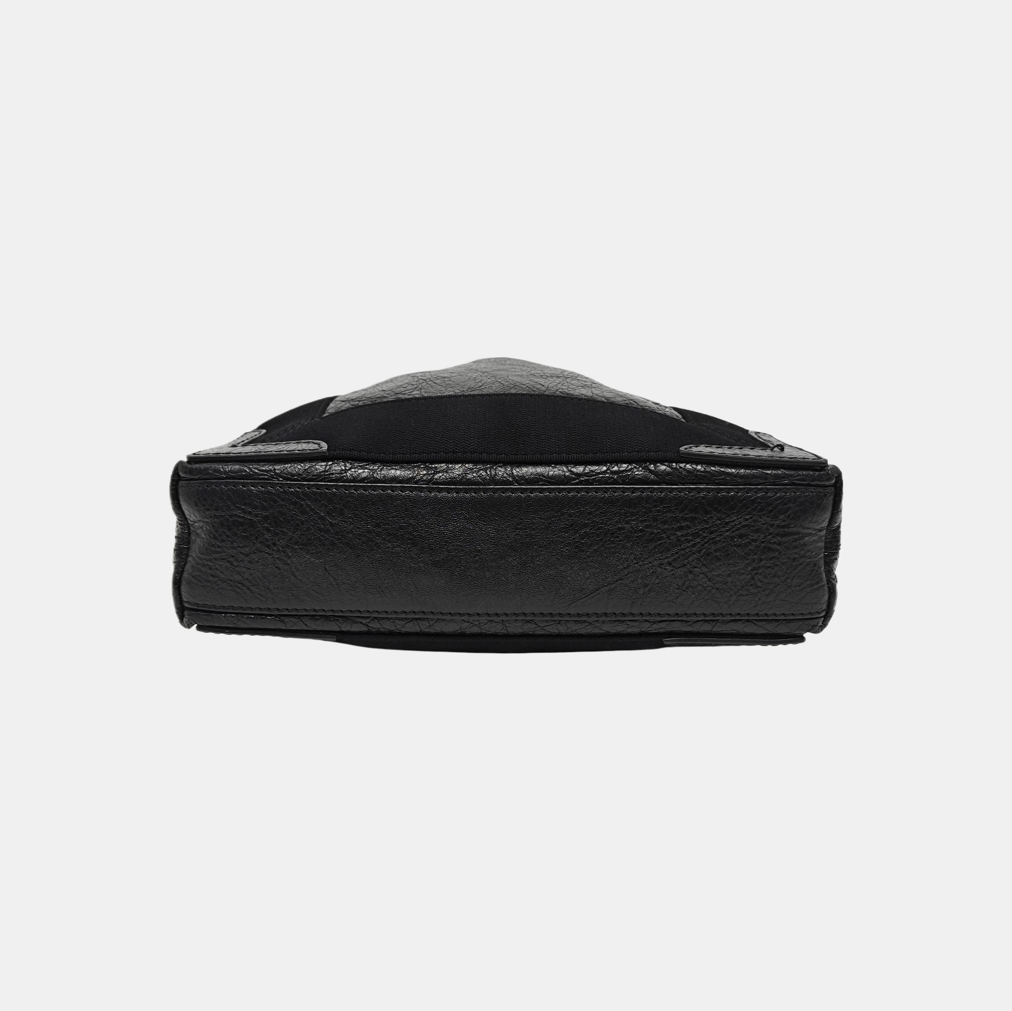Navy Mini Calfskin Black