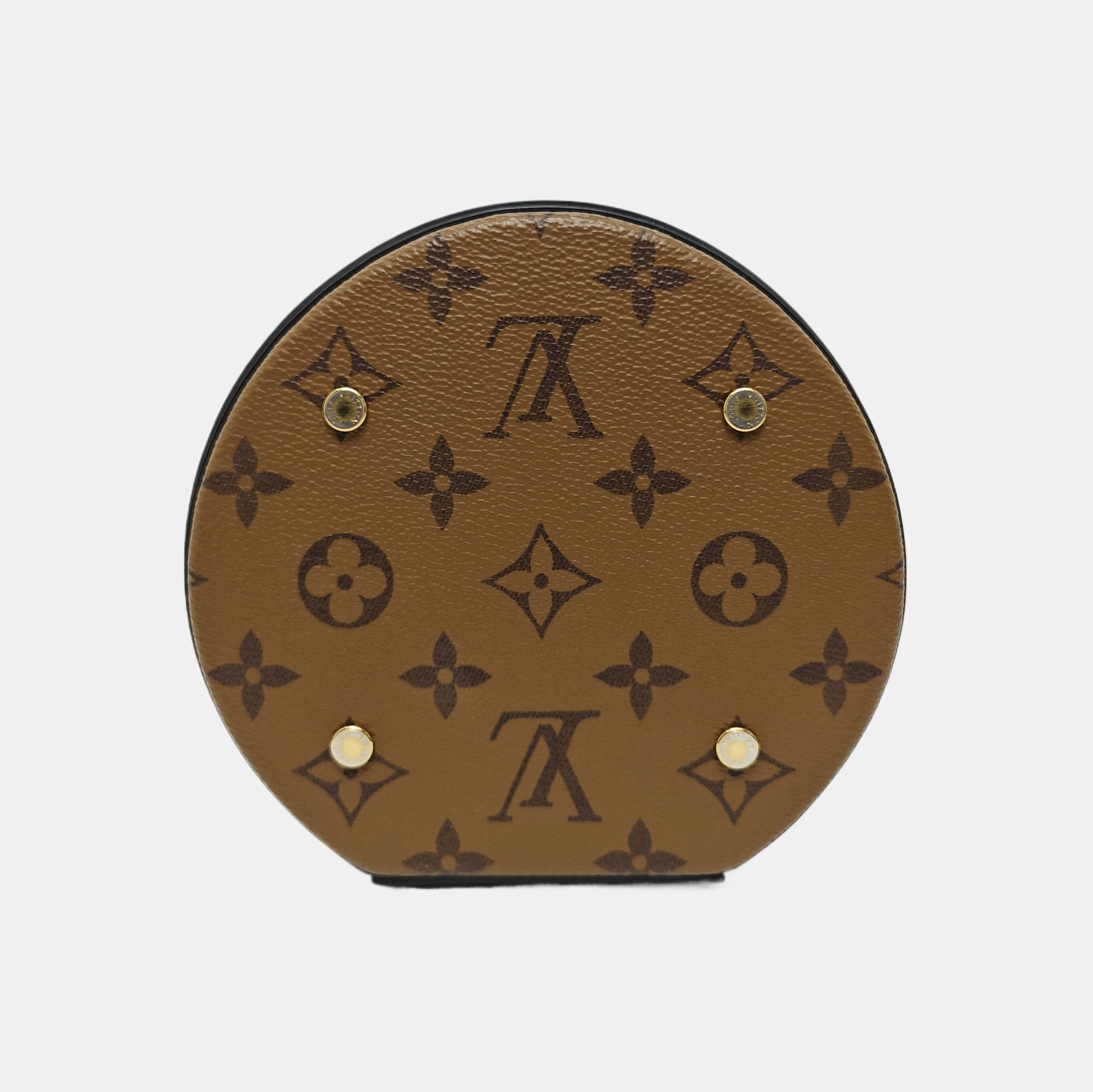 CANNES PM Monogram Coated Canvas Brown