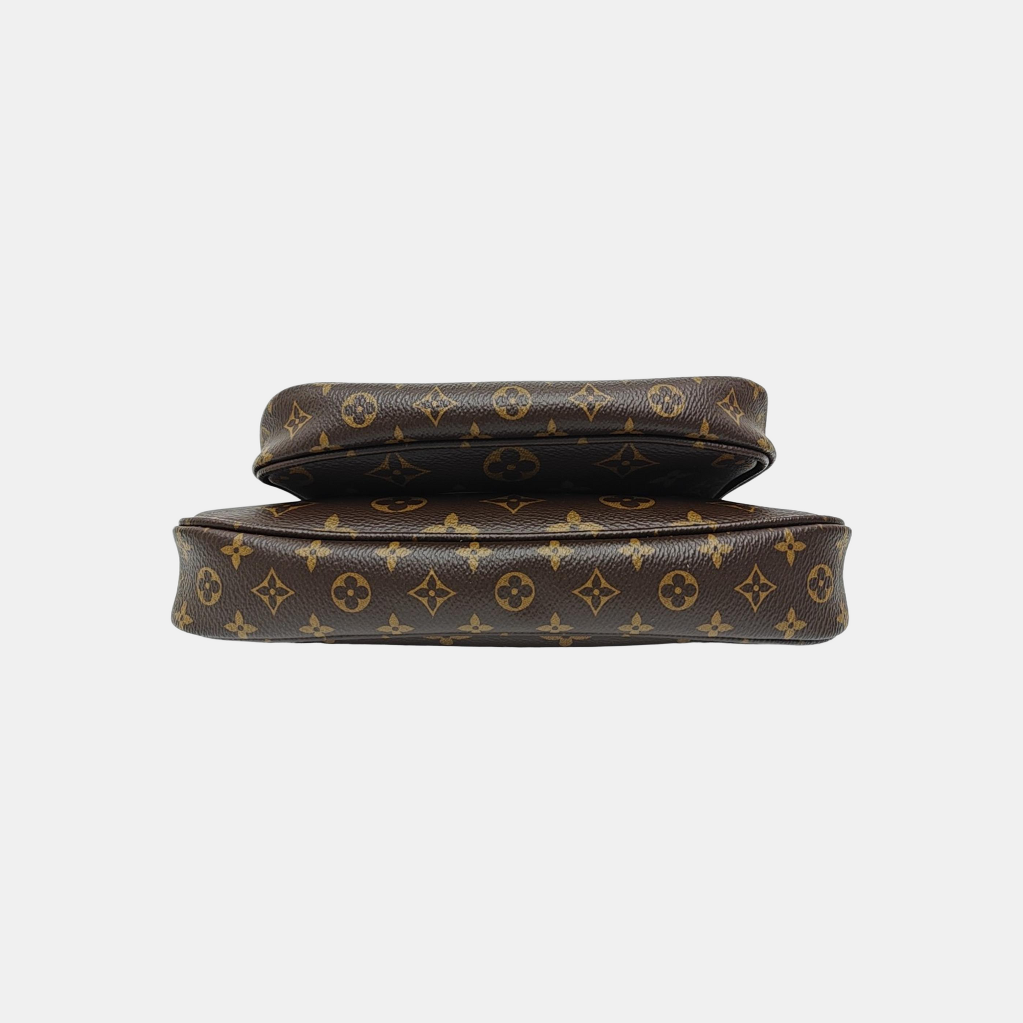MULTI Monogram Coated Canvas Brown