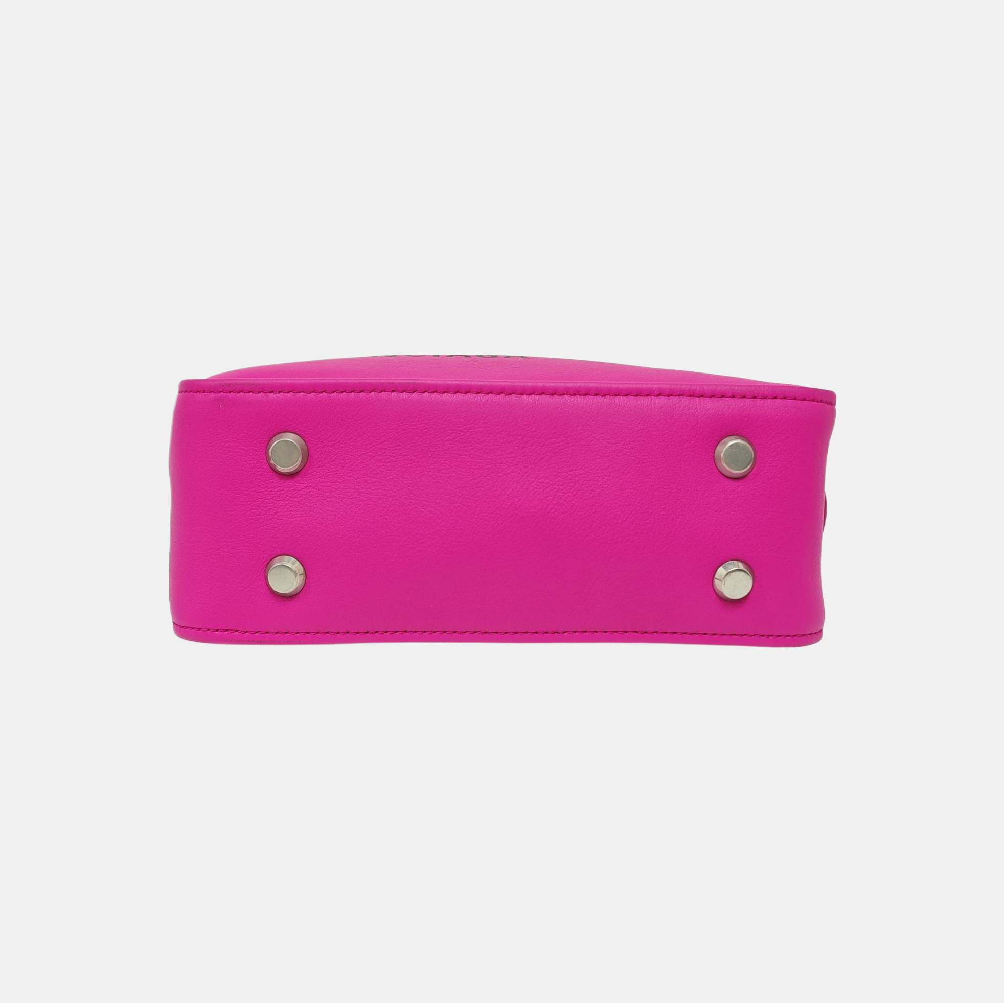 Triangle Small Calfskin Red