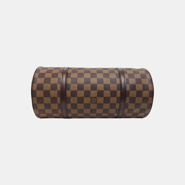 PAPILLON 30 Damier Ebene Coated Canvas Brown