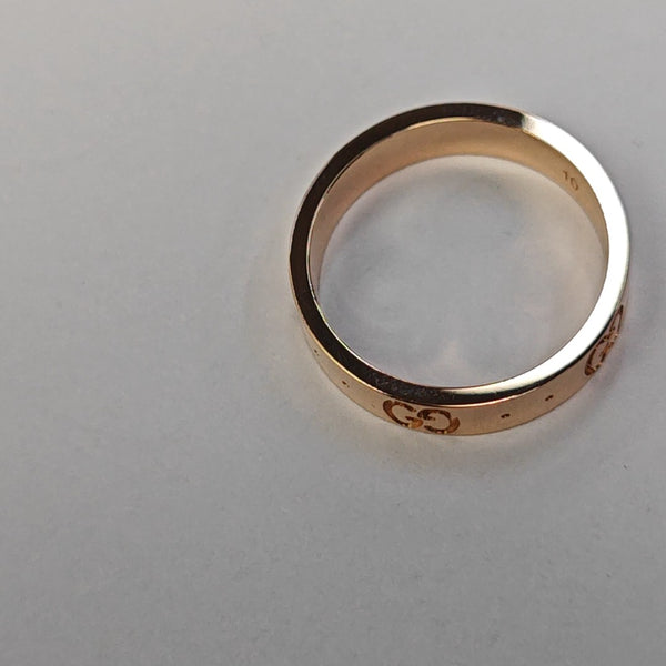 Anillo Icon en oro rosa de 18k HK 10