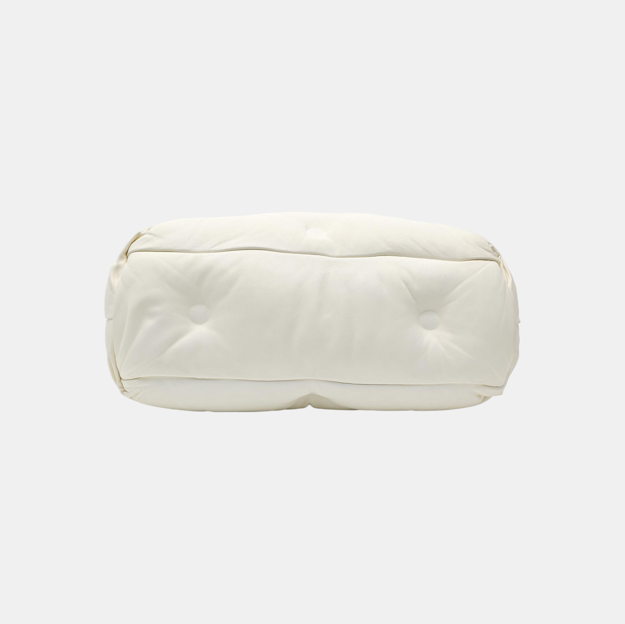 Lambskin Shoulder Bag White