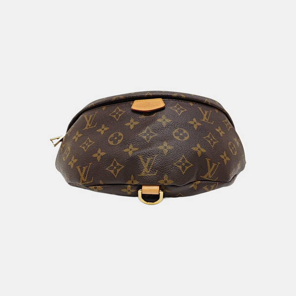 BUMBAG Monogram Coated Canvas Brown
