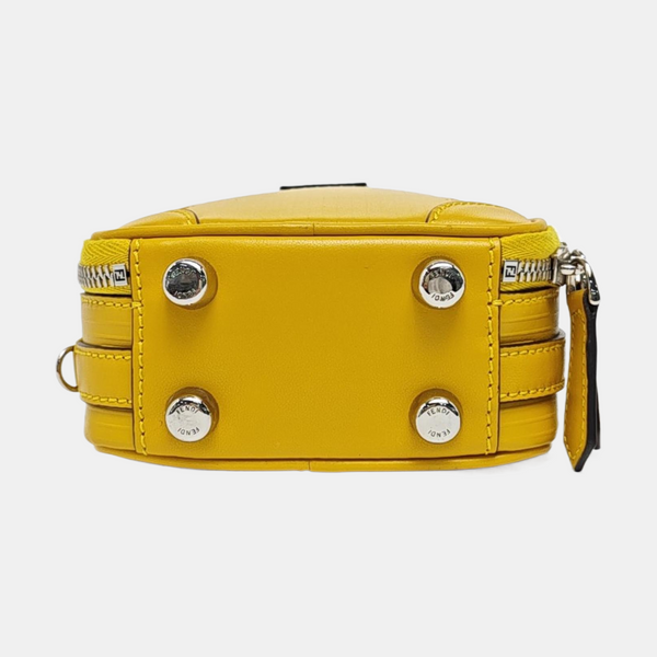 Calfskin Shoulder Bag Mini Yellow