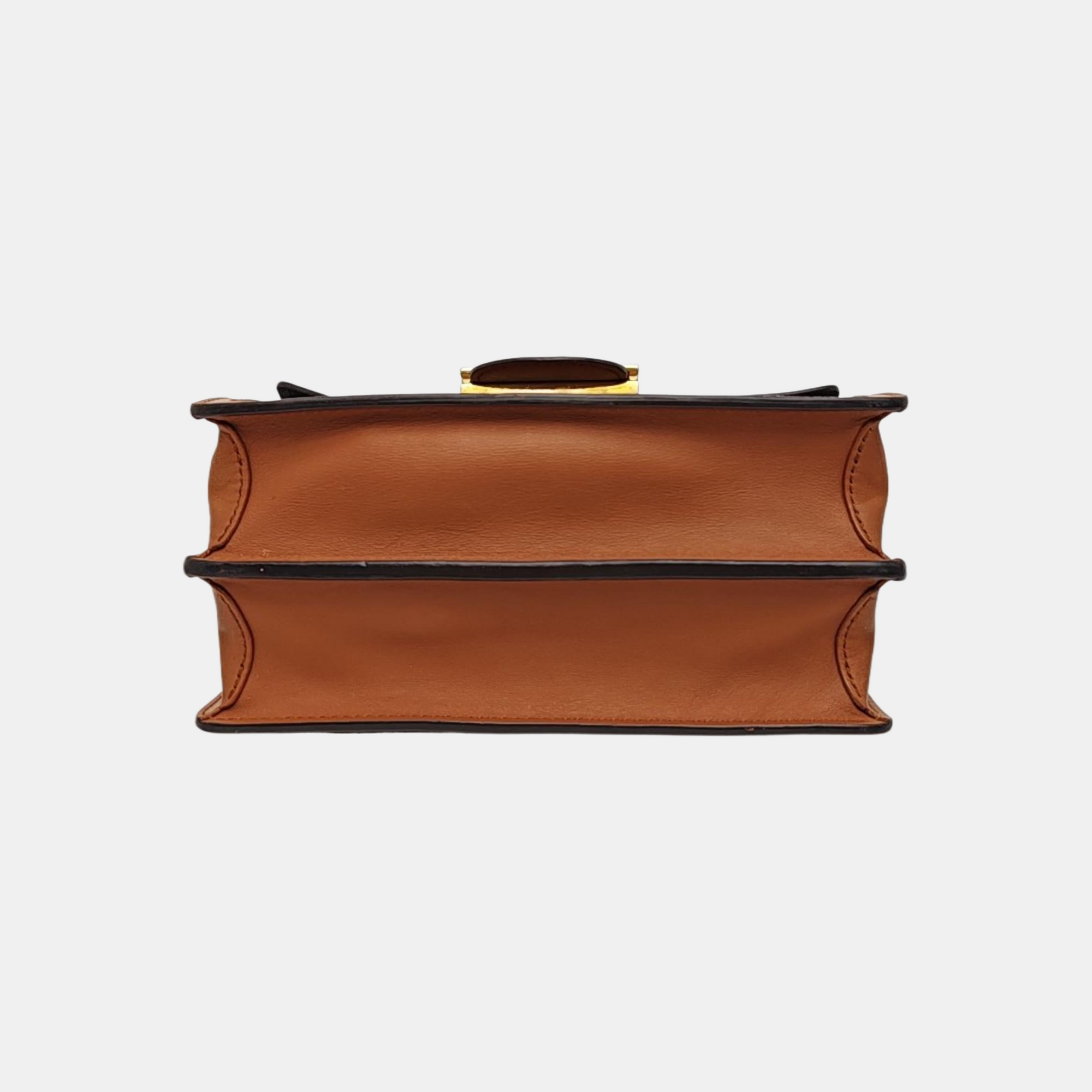 DAUPHINE MM Monogram Coated Canvas Brown
