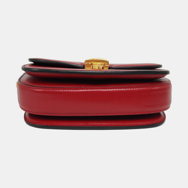 Sylvie 1969 Mini Calfskin Red