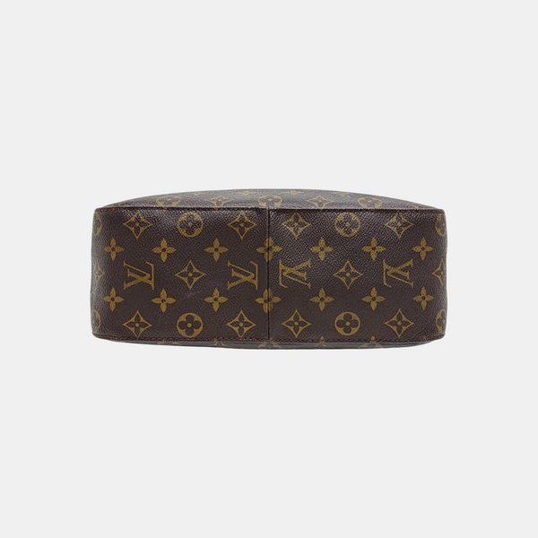 LOOPING GM Monogram Coated Canvas Brown