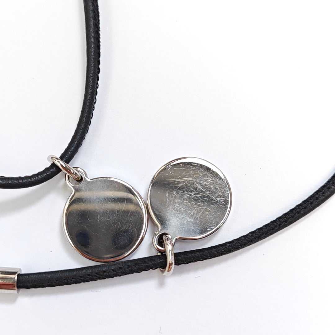 Leather Black Necklace
