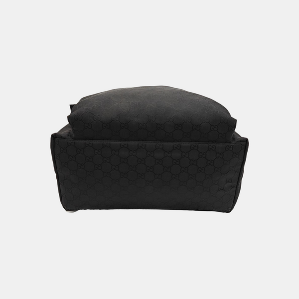 Monogram Canvas Backpack Black