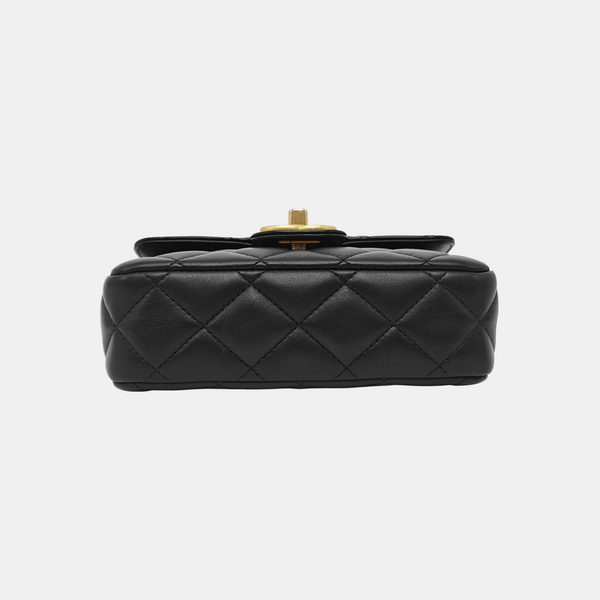 CLASSIC FLAP Mini Quilted Lambskin Black