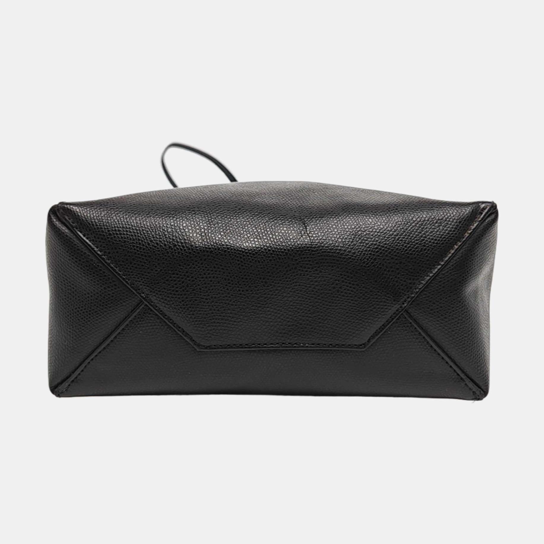 Authenticated pre-owned  VERTICAL CABAS Small Calfskin Black - Tote Bag at Looply