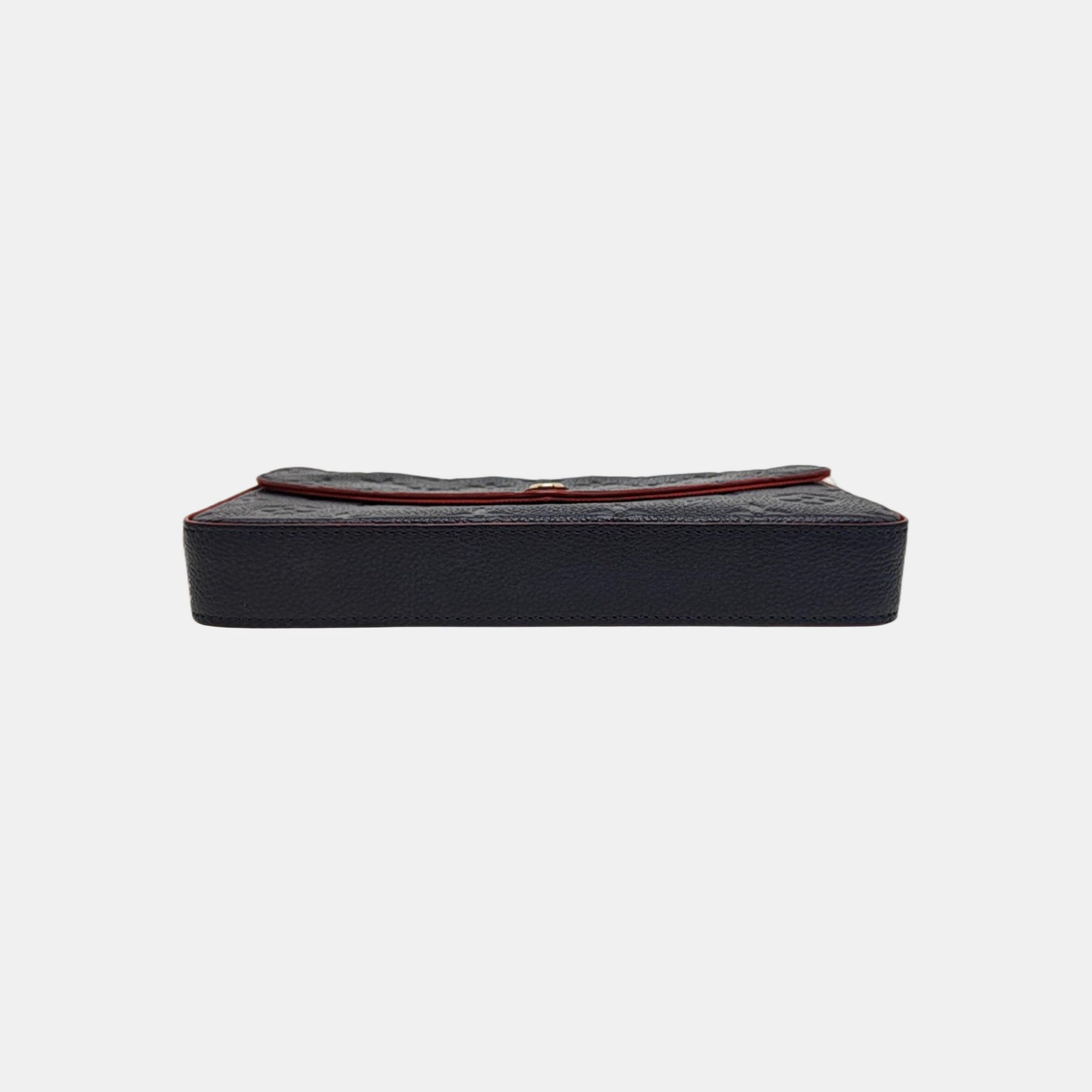 FÉLICIE Monogram Calfskin Blue