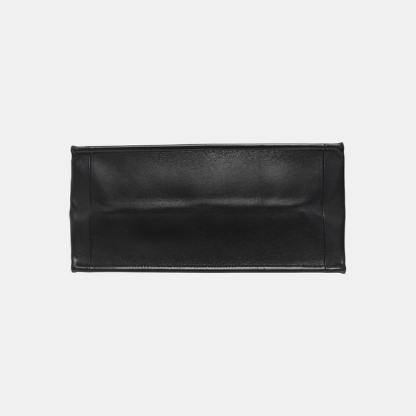 Cannage Calfskin Tote Bag Medium Black