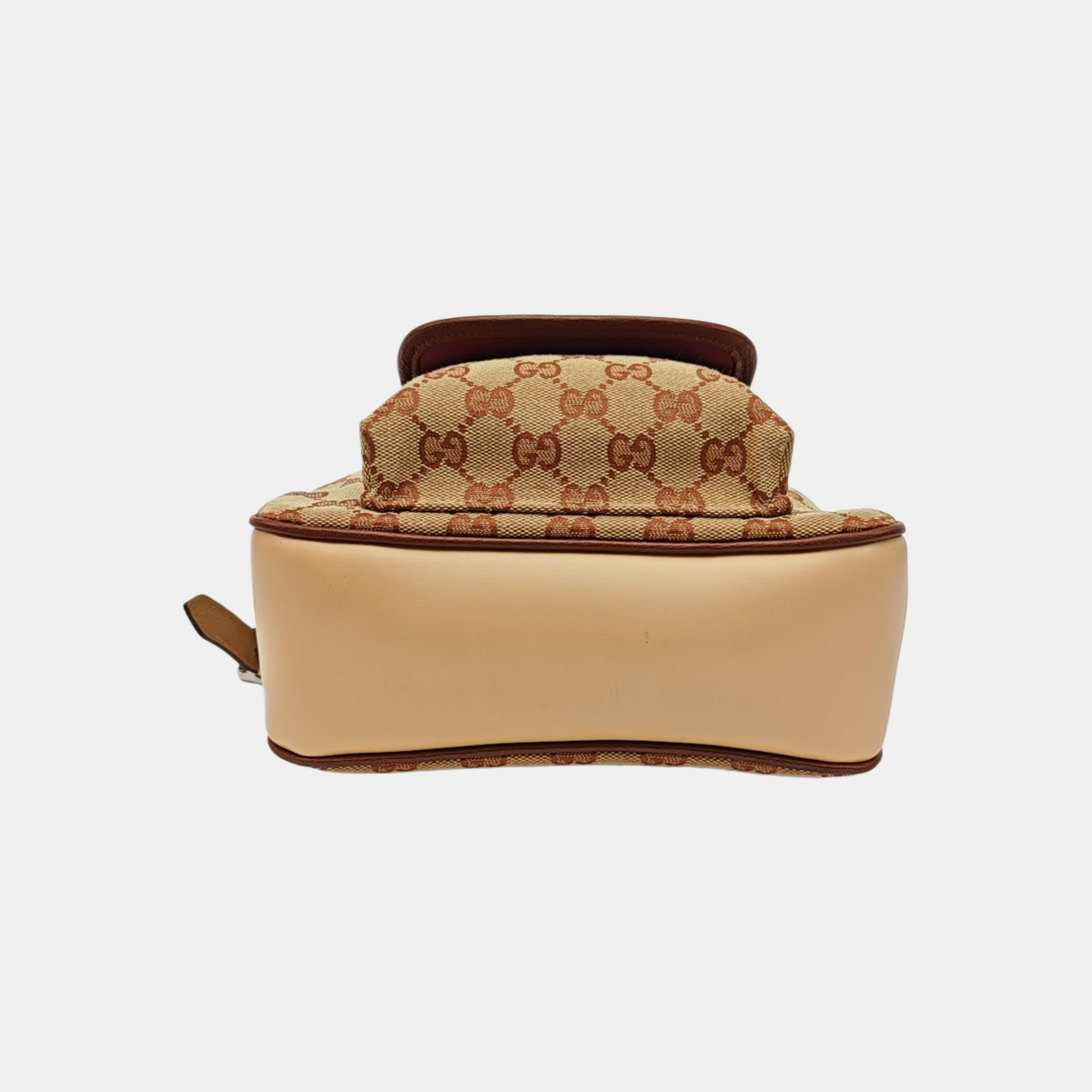 Monogram Canvas Backpack Brown
