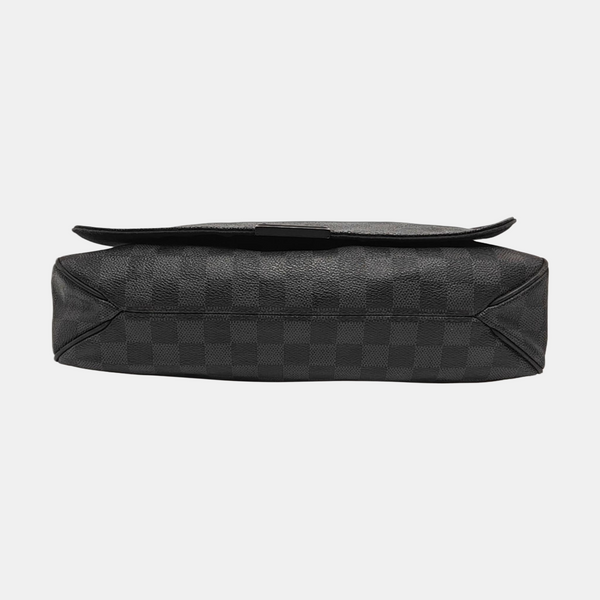 DISTRICT MM Damier Graphite Coated Canvas Gray