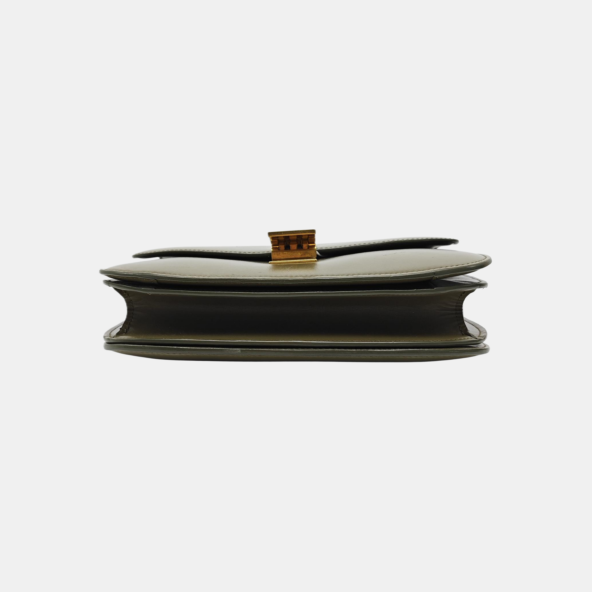 CLASSIC BOX Medium Calfskin Green