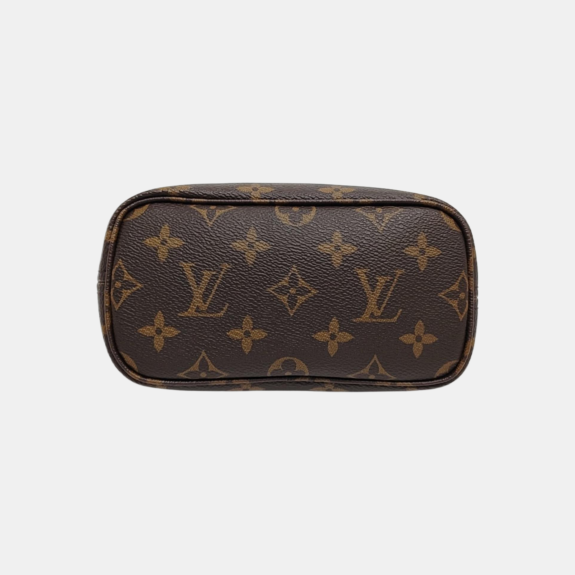 NEVERFULL BB Monogram Coated Canvas Brown