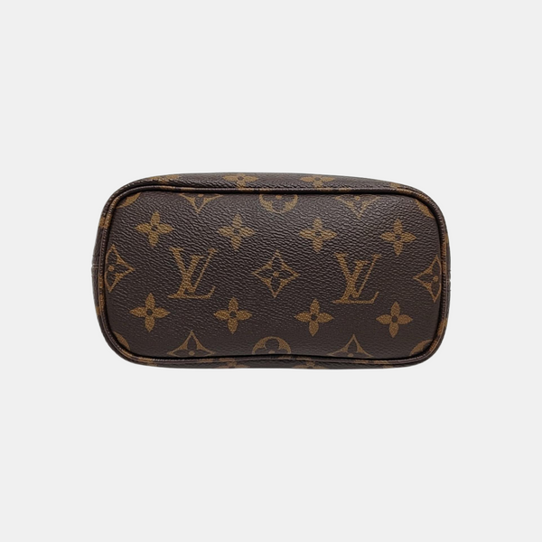 NEVERFULL BB Monogram Coated Canvas Brown