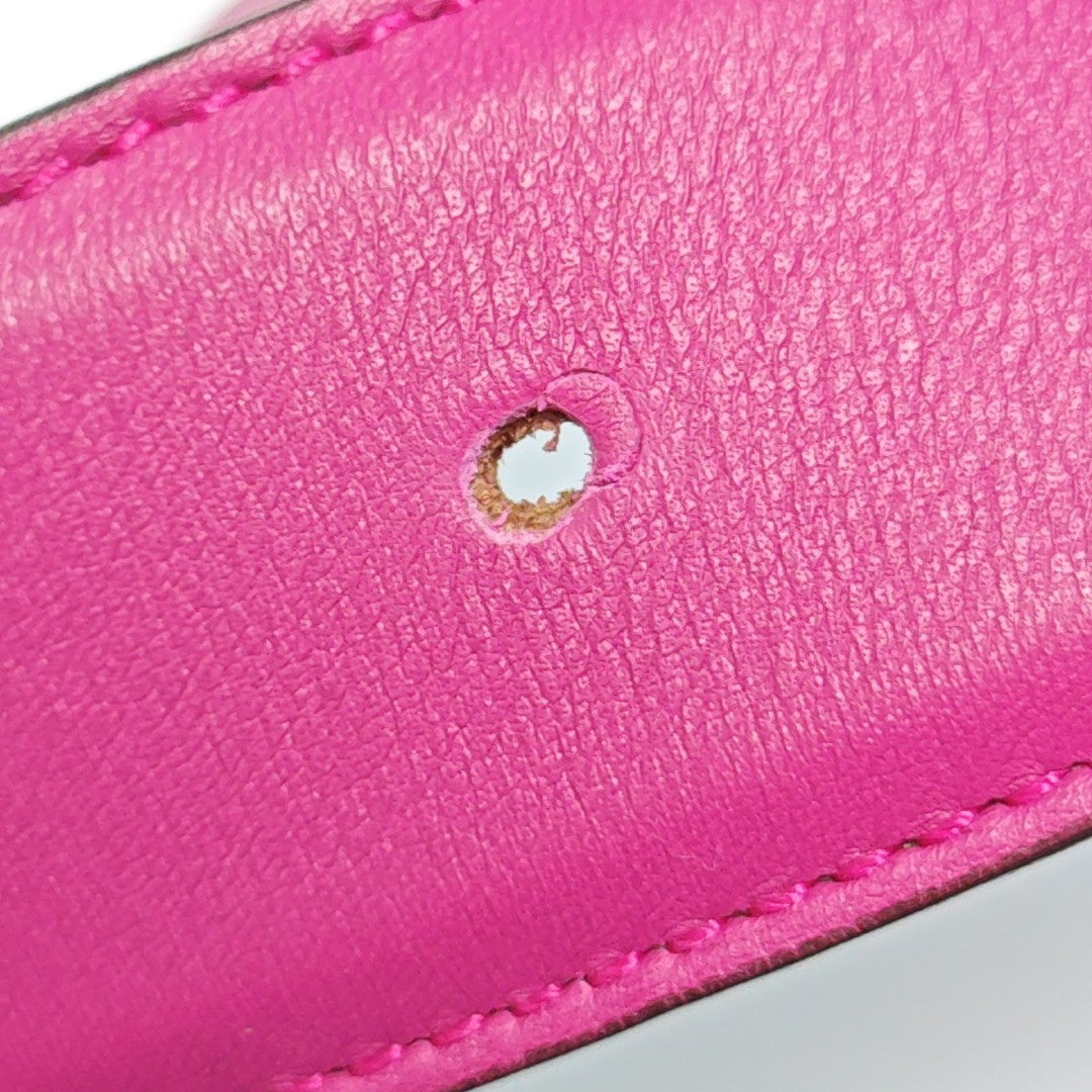 Leather Belt Purple