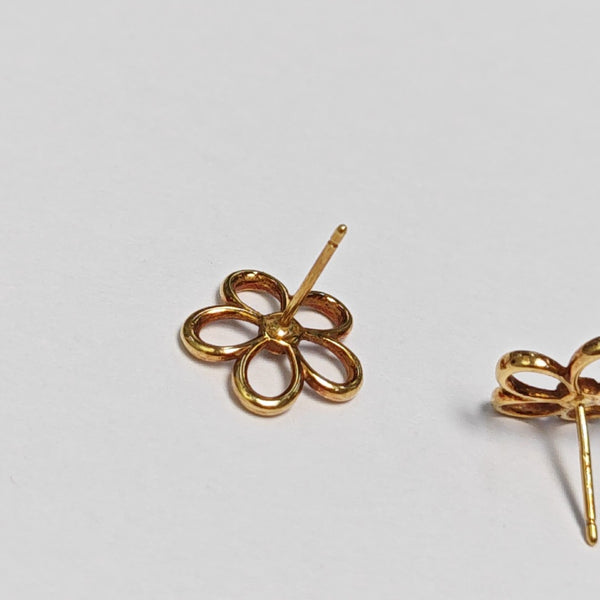 18k Rose Gold Stud Earrings