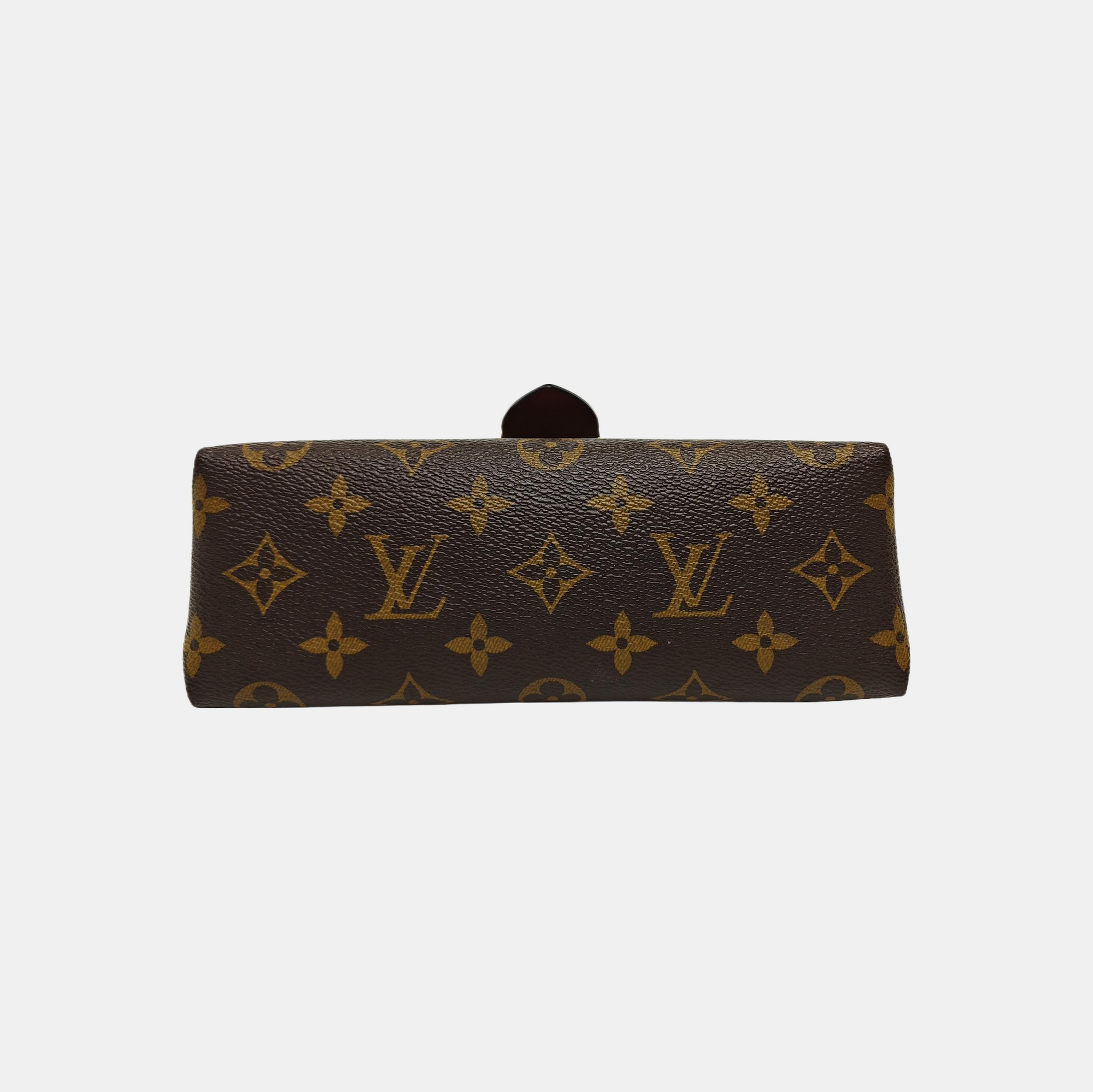 LOCKY BB Monogram Coated Canvas Brown
