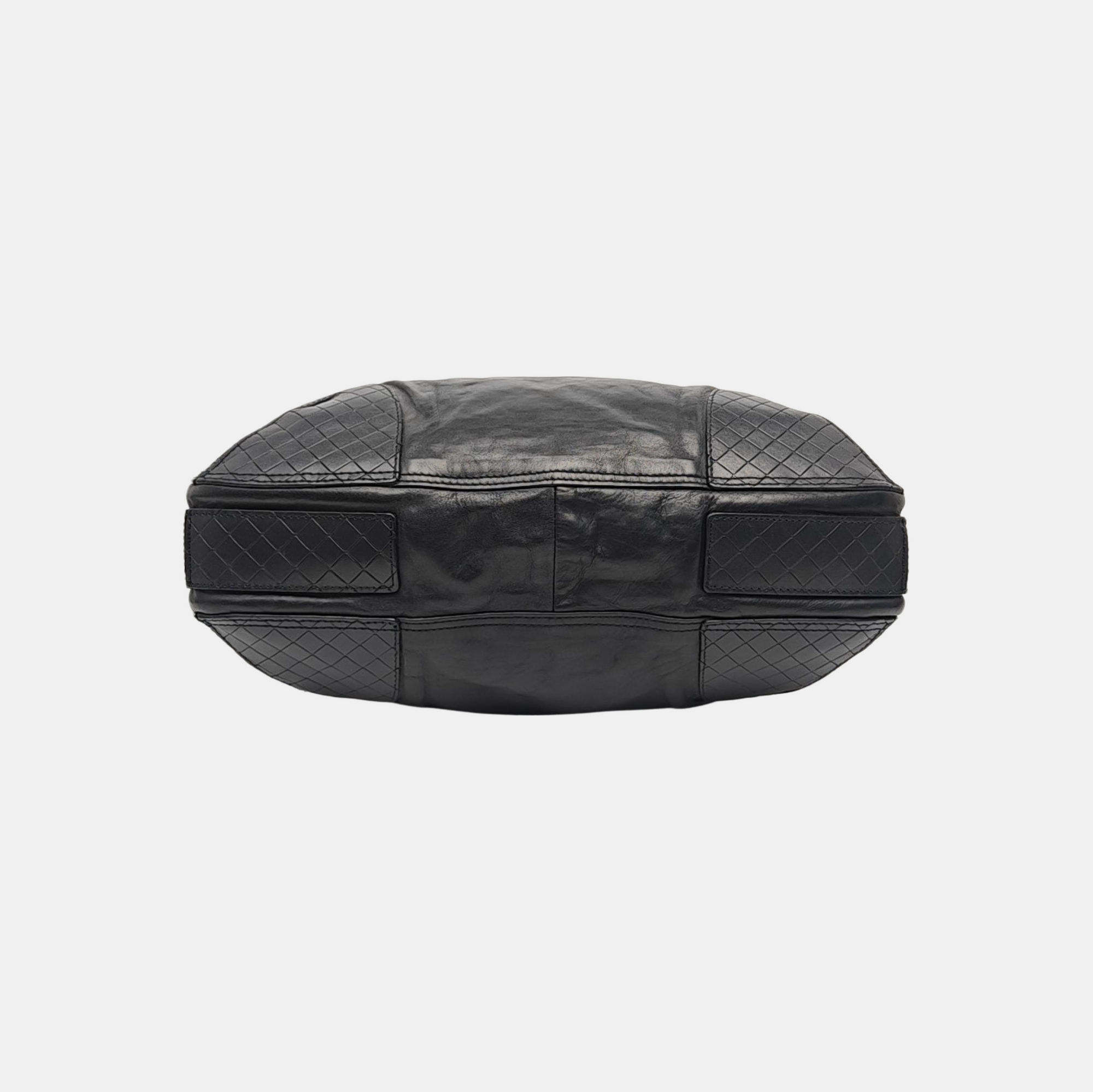 Calfskin Tote Bag Large Black