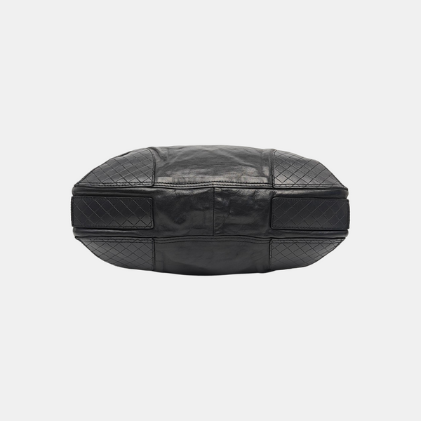 Calfskin Tote Bag Large Black