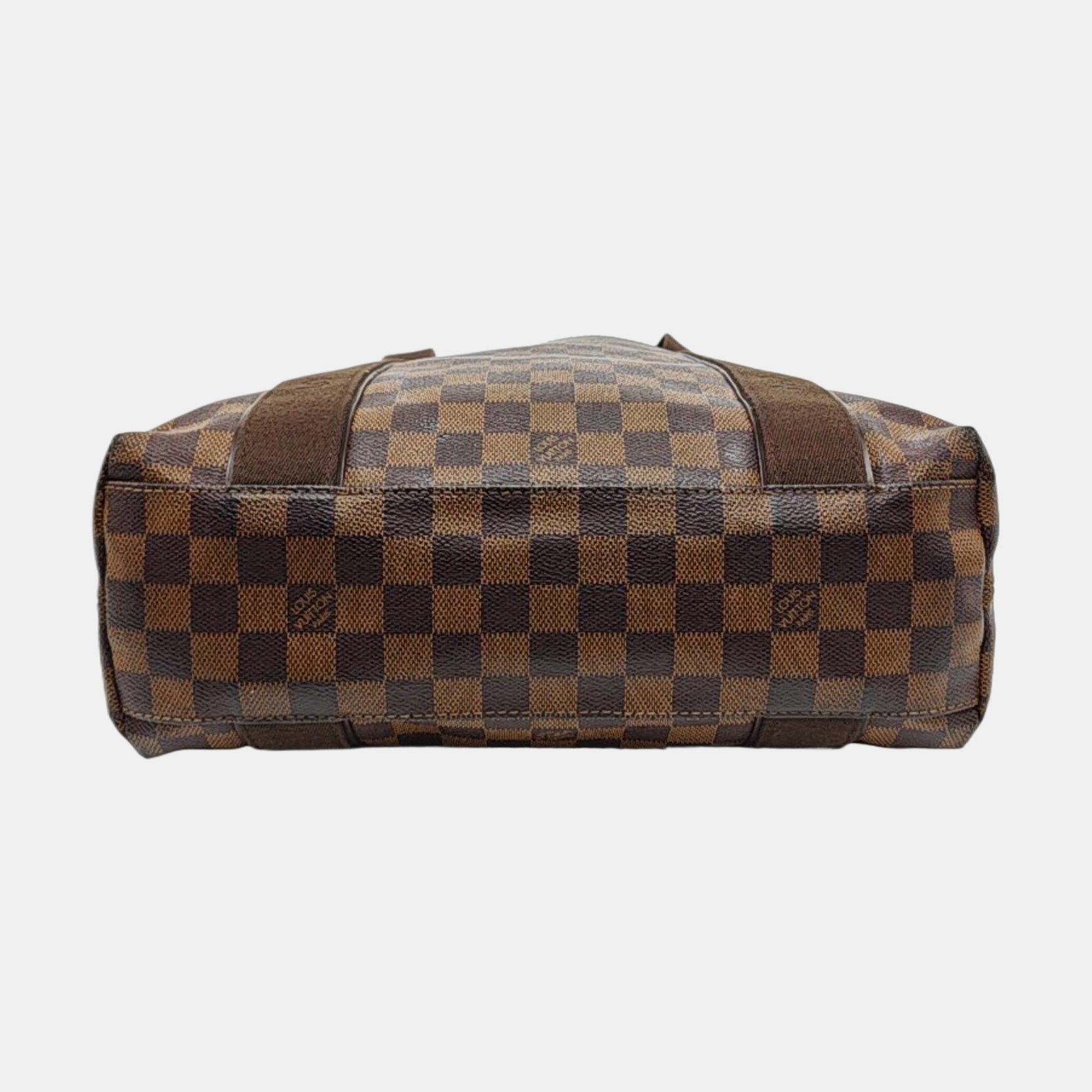 VINTAGE BEAUBOURG Damier Ebene Coated Canvas Brown