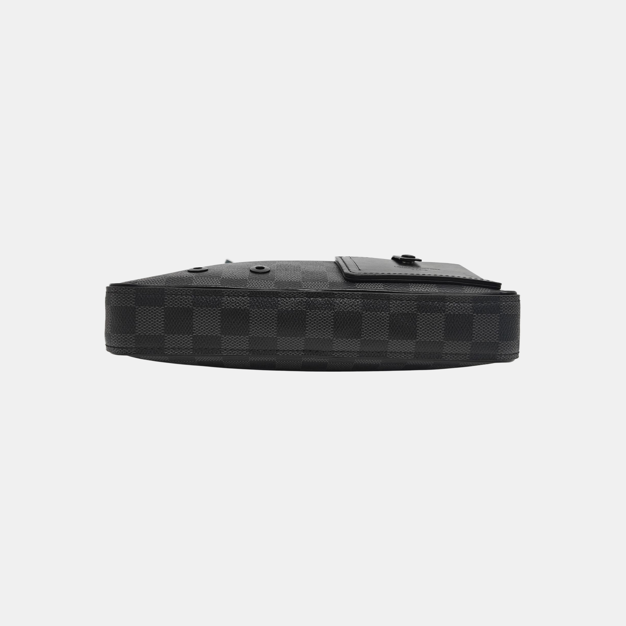ALPHA Damier Graphite Coated Canvas Gray