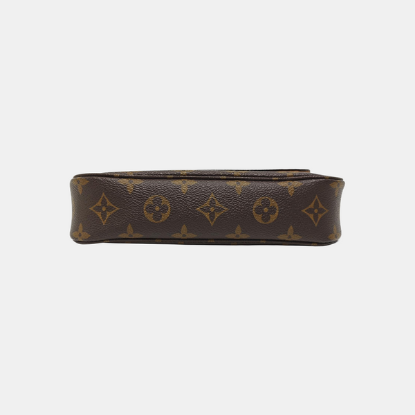 IVY Monogram Coated Canvas Brown