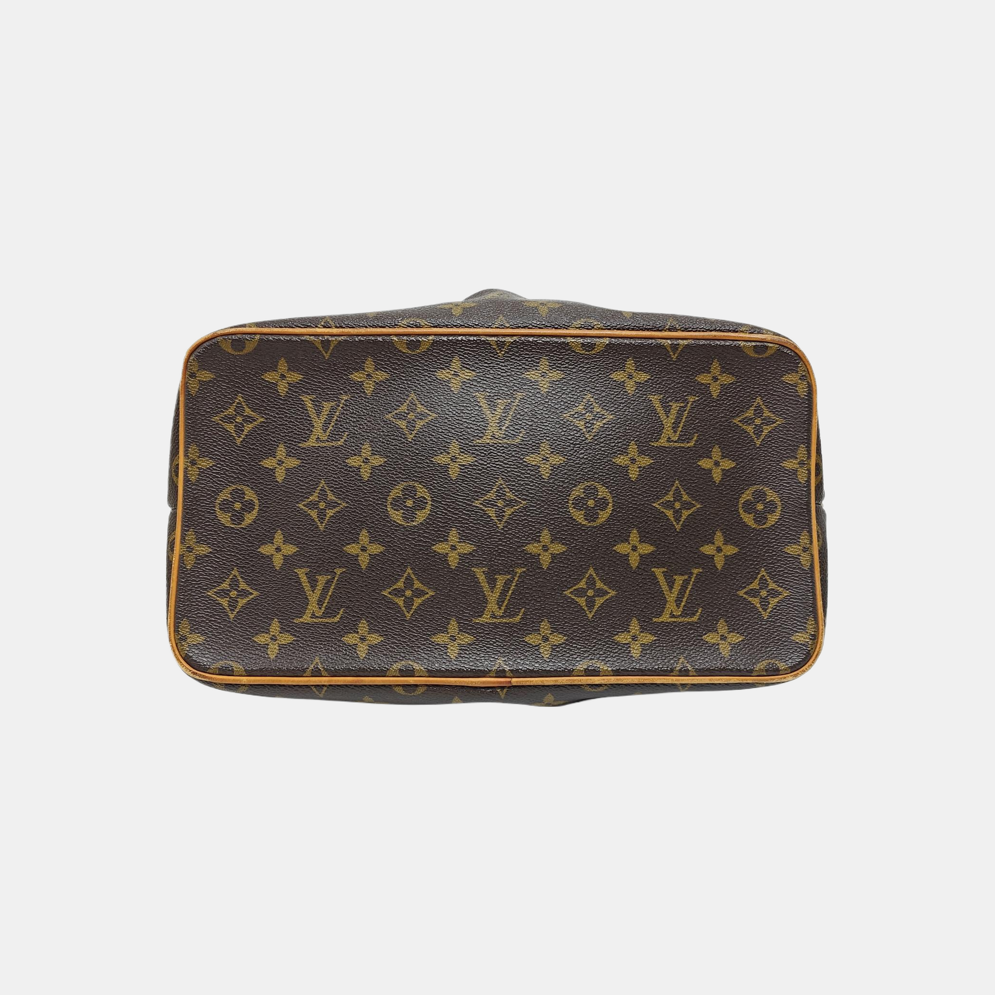PALERMO PM Monogram Coated Canvas Brown