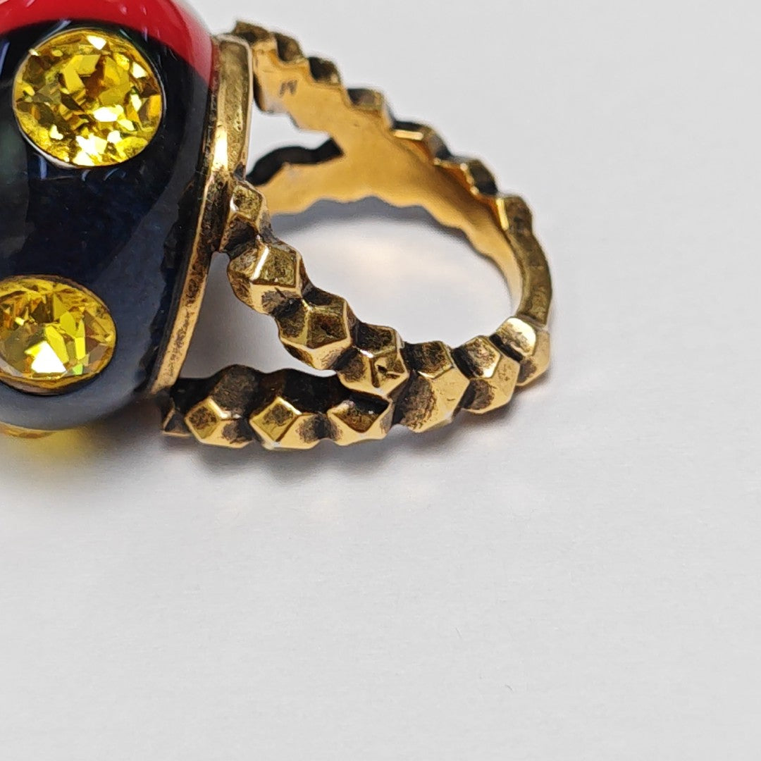 Metal Gold Ring EU 56