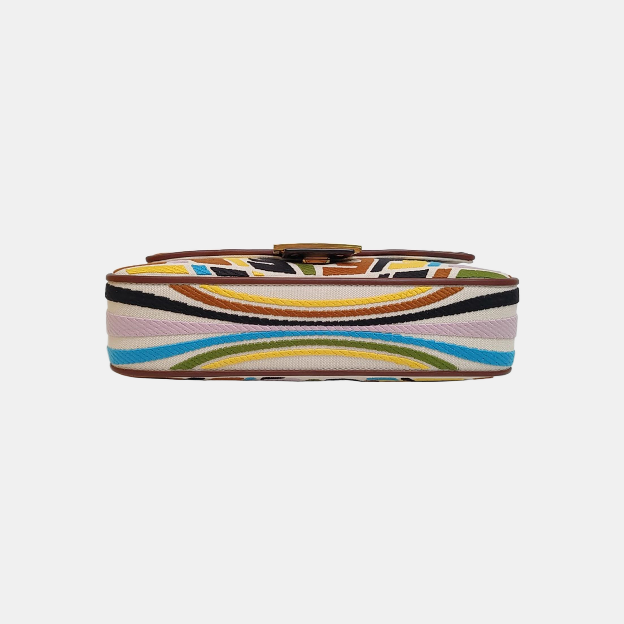 Authenticated pre-owned  Baguette Medium Canvas Multicolor - Shoulder Bag at Looply