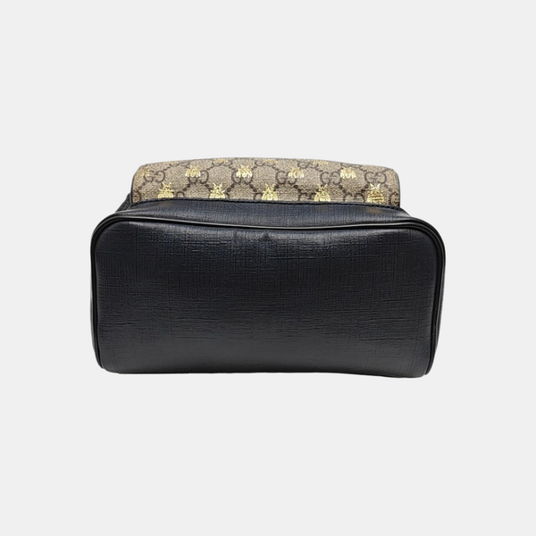 Eden Monogram Coated Canvas Beige