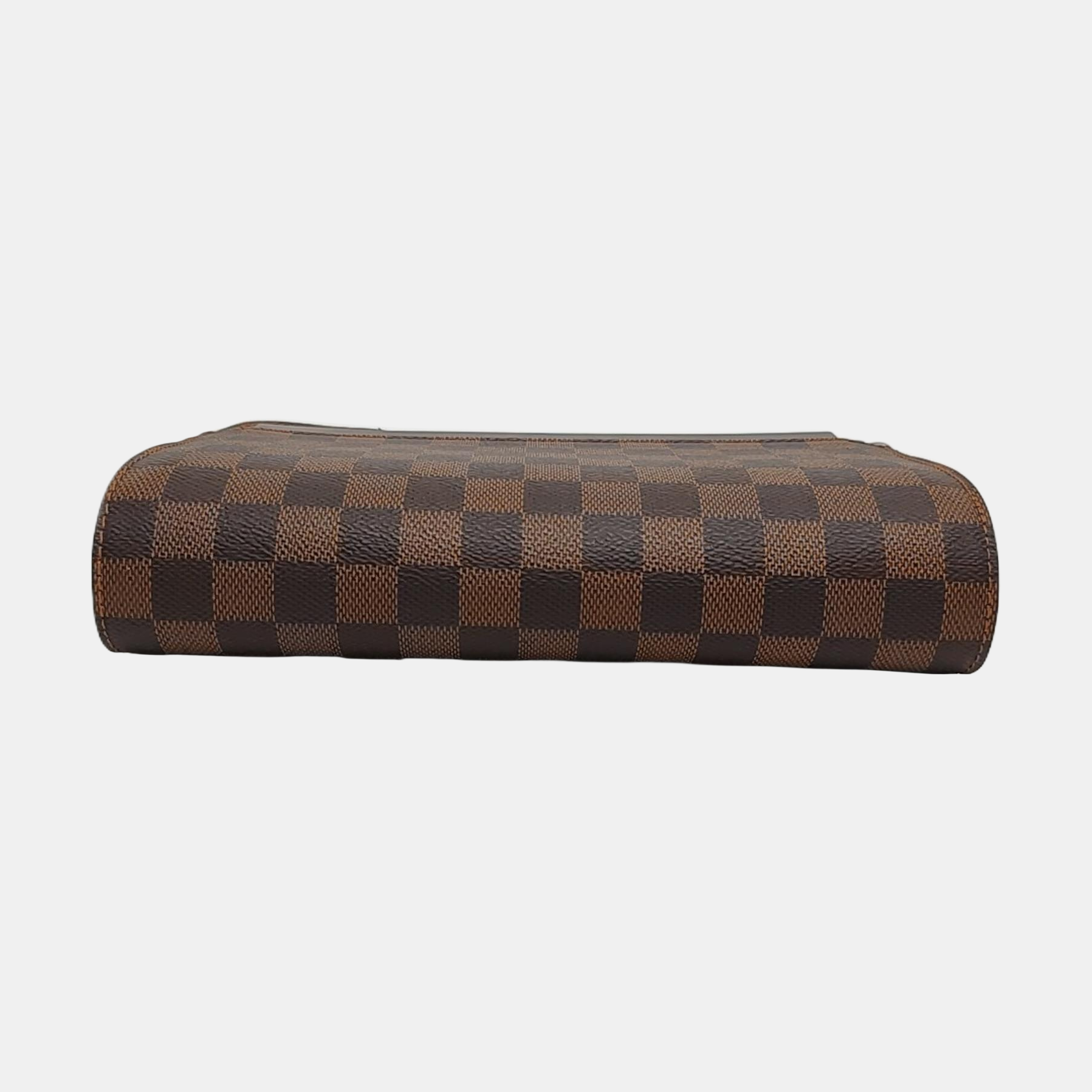 SAINT LOUIS Damier Ebene Coated Canvas Brown
