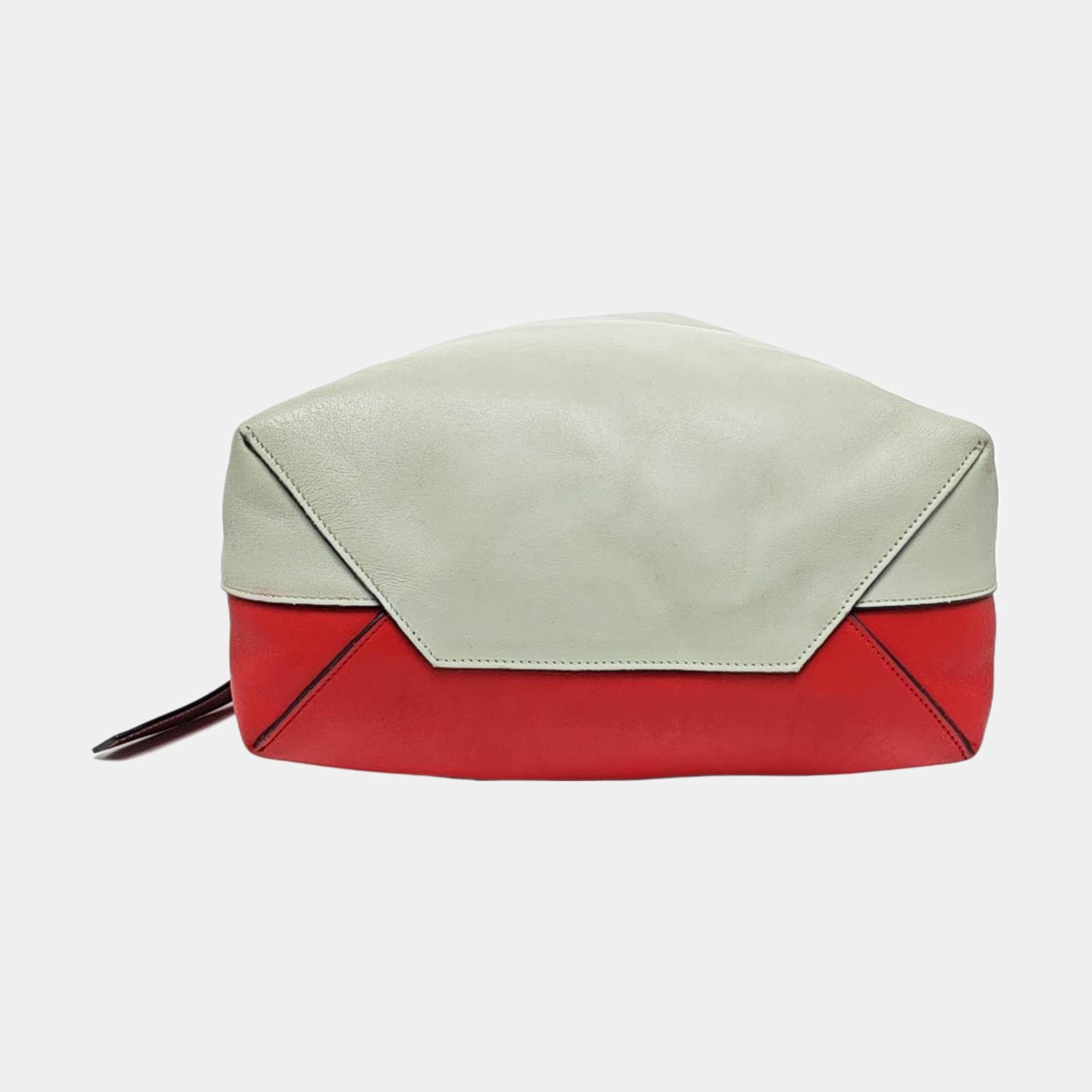TWISTED CABAS Small Calfskin Green