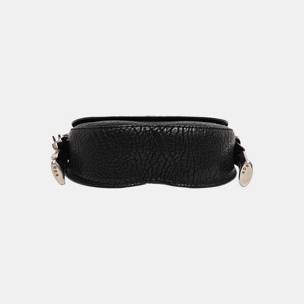 Calfskin Shoulder Bag Black