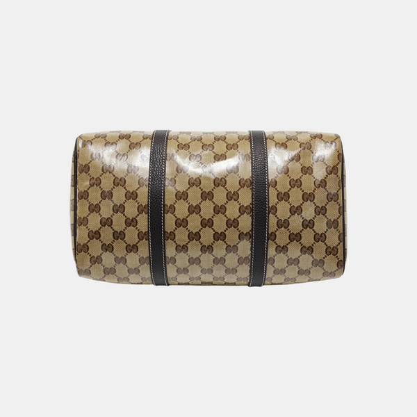 Joy Monogram Coated Canvas Beige